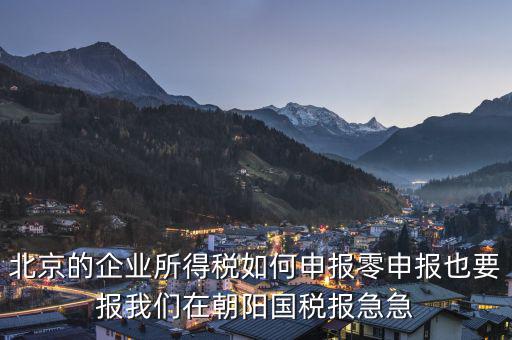 北京市各種稅如何申報(bào)，城建稅和教育費(fèi)附加是該在地稅交網(wǎng)上怎樣申報(bào)