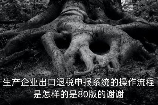 如何出口退稅系統(tǒng)，出口退稅需要什么資料