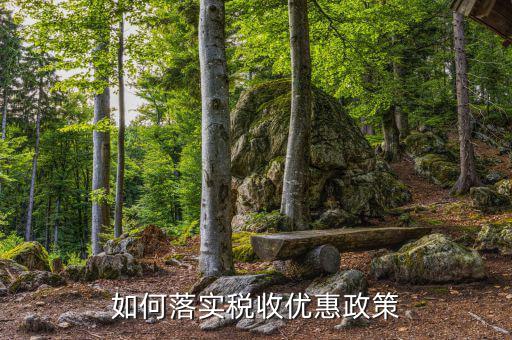 地稅部門如何落實(shí)稅收優(yōu)惠政策，免稅政策如何落實(shí)