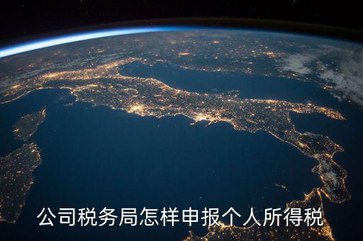 國(guó)稅局如何繳納個(gè)稅，網(wǎng)上稅務(wù)局如何交個(gè)人所得稅呢