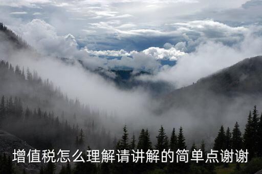 納稅人如何認(rèn)識(shí)增值，增值稅的理解