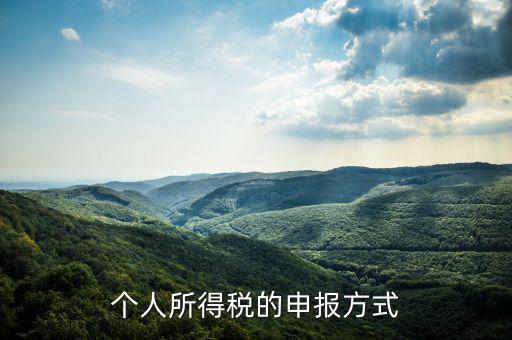 如何申請(qǐng)個(gè)人所得稅，個(gè)稅怎么申報(bào)