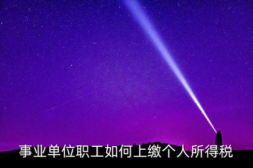 事業(yè)單位如何補(bǔ)繳個(gè)稅，事業(yè)單位補(bǔ)發(fā)工資個(gè)人所得稅如何繳納