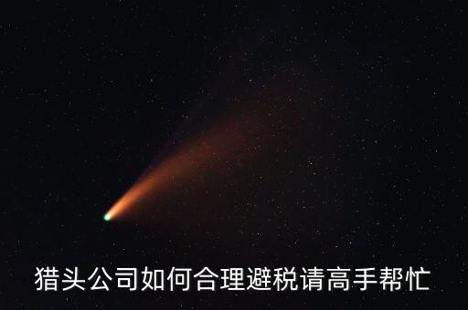 咨詢服務(wù)企業(yè)如何避稅，企業(yè)如何能夠合理避稅