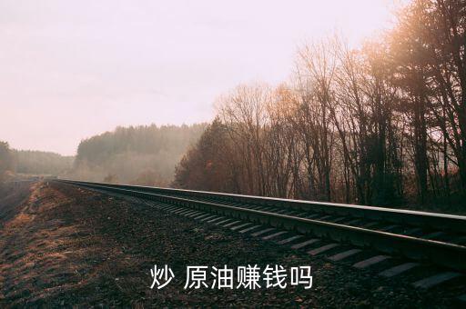 炒 原油賺錢(qián)嗎