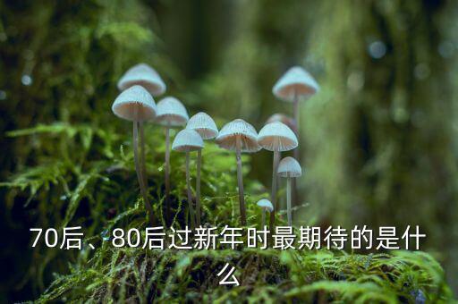 70后、80后過新年時(shí)最期待的是什么