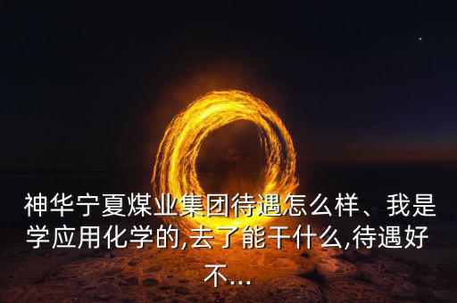  神華寧夏煤業(yè)集團(tuán)待遇怎么樣、我是學(xué)應(yīng)用化學(xué)的,去了能干什么,待遇好不...