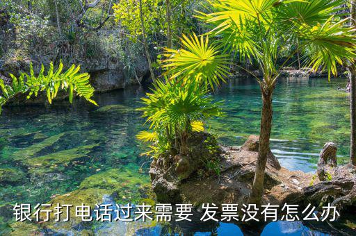 銀行打電話過來(lái)需要 發(fā)票沒有怎么辦