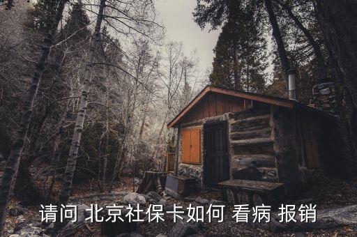 北京社會保障卡看病怎么報銷,使用社?？床№氉⒁馐裁?