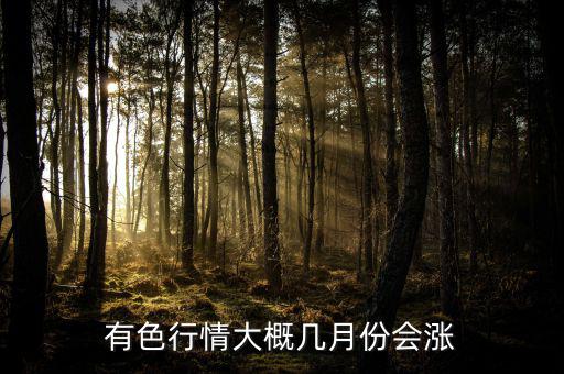 有色金屬什么時候漲，有色金屬礦行情啥時候才漲價