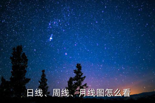  日線、周線、月線圖怎么看
