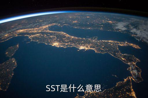 乳化劑SST是什么，ssT是一種藥的代碼這種藥叫什名字