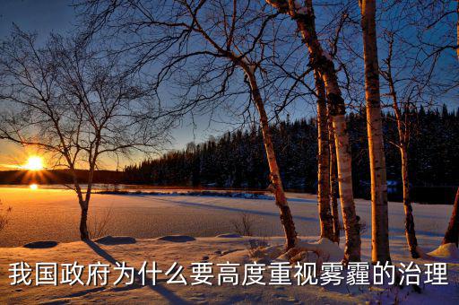 為什么要主動出擊治理霧霾，國家為何花大力氣整治霧霾天氣