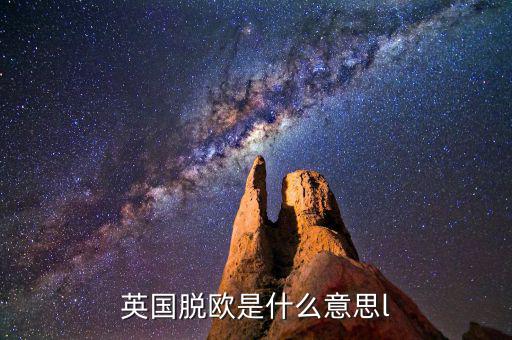 英國公投什么意思，英國脫歐是什么意思l