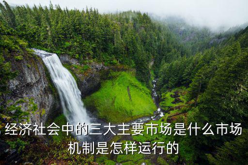 經(jīng)濟學中的主要市場是什么，宏觀經(jīng)濟學 兩大市場是什么