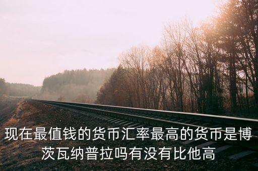 博茨瓦納普拉貨幣為什么這么貴，現(xiàn)在最值錢的貨幣匯率最高的貨幣是博茨瓦納普拉嗎有沒有比他高