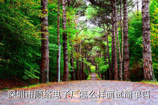 順絡(luò)電子是做什么的，深圳市順絡(luò)電子廠怎么樣面試簡單嗎
