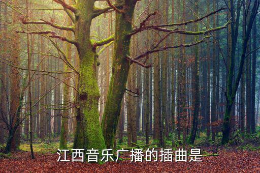 江西高速之歌是什么，江西音樂廣播的插曲是