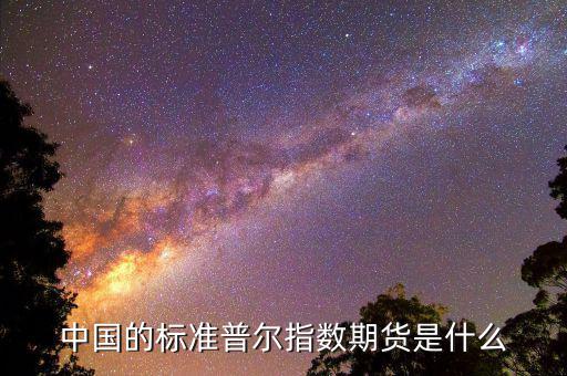 什么是國(guó)內(nèi)期貨指數(shù)，中國(guó)的標(biāo)準(zhǔn)普爾指數(shù)期貨是什么