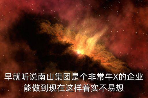 南山集團對南山村的作用有什么，南山村的介紹