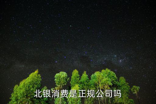 北銀和興宏什么關(guān)系，北銀消費(fèi)是正規(guī)公司嗎