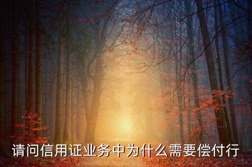 償付行干什么的，請(qǐng)問(wèn)信用證業(yè)務(wù)中為什么需要償付行