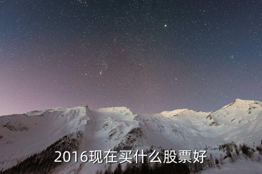 2016買什么概念股好，2016年底買什么股票好