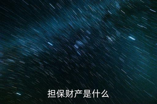 擔(dān)保法定產(chǎn)區(qū)是什么意思，擔(dān)保財(cái)產(chǎn)是什么