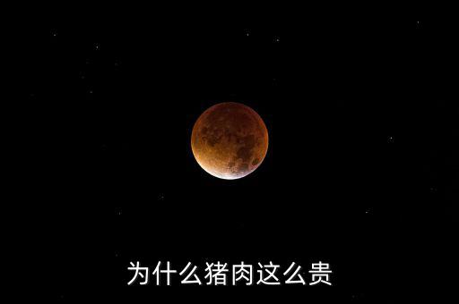 豬那么多為什么豬那么貴神回復，為什么豬這么貴