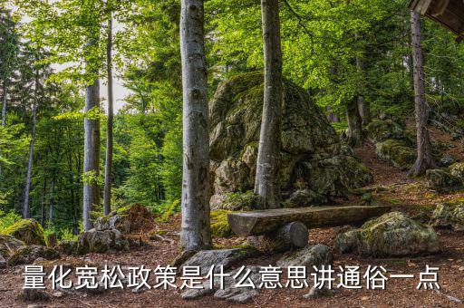 量化寬松政策是什么意思，什么叫做量化寬松政策