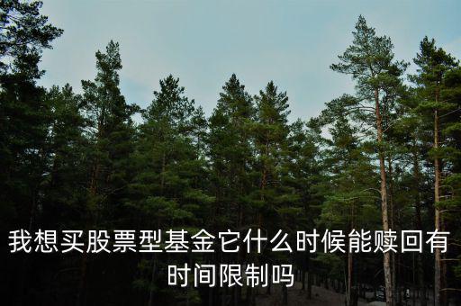 基金什么時(shí)候不能轉(zhuǎn)換，我想買股票型基金它什么時(shí)候能贖回有時(shí)間限制嗎
