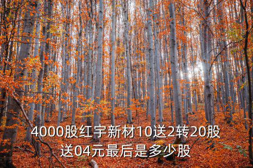 紅宇新材為什么從40塊到12塊，雙塔股票為什么由40元跌到12元