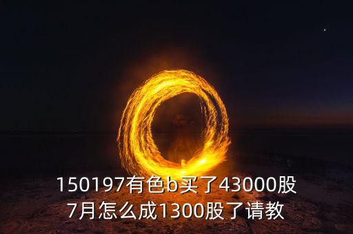 有色b150197是什么股票，有色b基金150197跟a股的區(qū)別