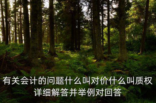 什么是過去的對價，什么是對價制度