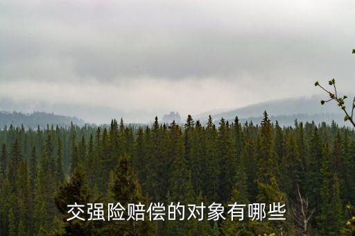交強險的強制對象是什么，交強險賠償?shù)膶ο笥心男?/></a></span><span id=