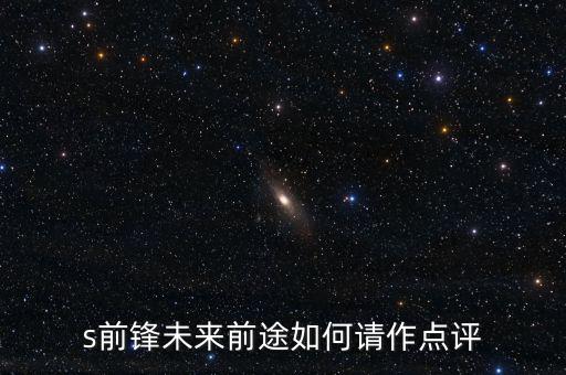 s前鋒做什么產(chǎn)業(yè)，s前鋒未來前途如何請(qǐng)作點(diǎn)評(píng)