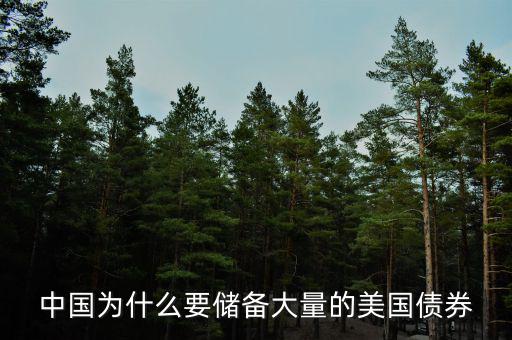 中國為什么要大量購買美國國債，為什么中國一定要購買美國國債