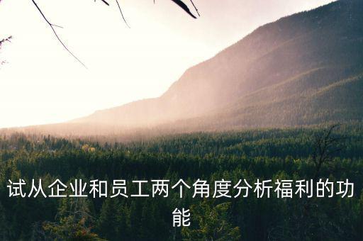 福利為什么激勵，企業(yè)員工福利對激勵員工有什么作用