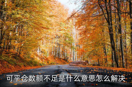 持倉不足怎么辦,逼倉情況下持倉量會創(chuàng)造巨量天數