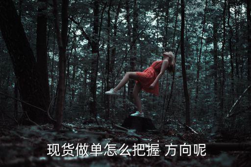  現貨做單怎么把握 方向呢