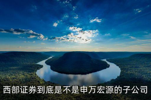 申萬宏源是什么公司，申萬宏源證券是國企嗎