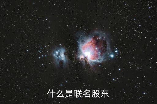 什么是聯(lián)席股東，什么是股東