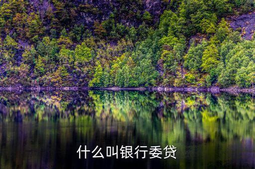 什么是委貸，什么叫銀行委貸