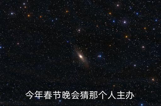 今年春節(jié)晚會(huì)猜那個(gè)人主辦