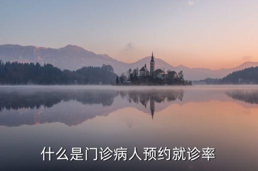 什么是門(mén)診病人預(yù)約就診率
