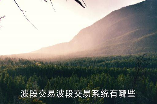 什么是波段操作，什么是基金的波動性操作