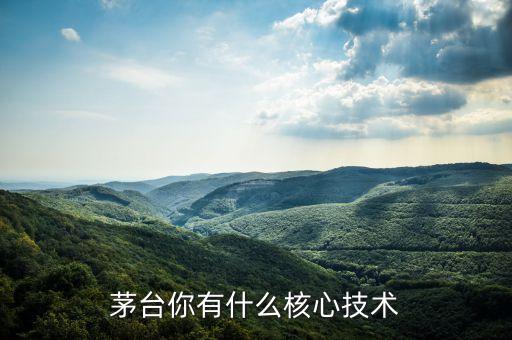 茅臺能得到什么，有人知道茅臺酒的配方嗎