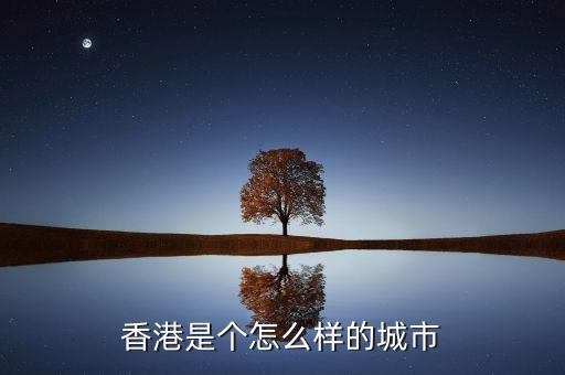 香港是個怎么樣的城市