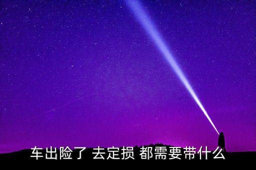 換定損單要帶什么，車出險了 去定損 都需要帶什么