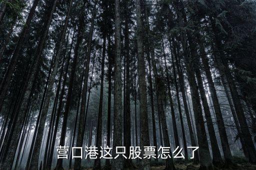 營口港為什么不漲，營口港現(xiàn)在會(huì)大漲嗎